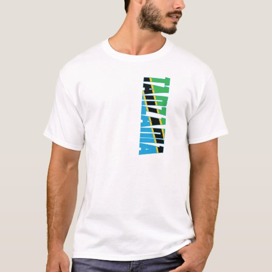 Tanzania Flag T-shirt (Voorkant)
