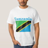 Tanzania Flag T-Shirt (Voorkant)
