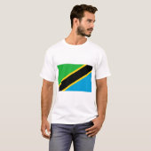 Tanzania Flag T-shirt (Voorkant volledig)