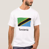 Tanzania Flag T-shirt (Voorkant)