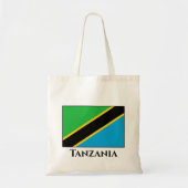 Tanzania Flag Tote Bag (Voorkant)