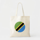 Tanzania Flag Tote Bag (Voorkant)