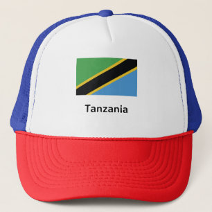 Tanzania Flag Trucker Pet