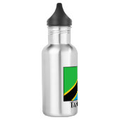 Tanzania Flag Waterfles (Links)