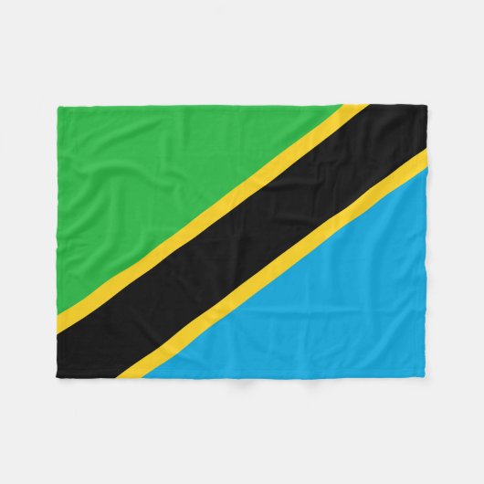 Tanzania Fleece Deken (Voorkant (Horizontaal))