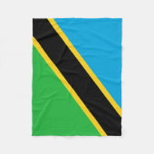 Tanzania Fleece Deken (Voorkant)