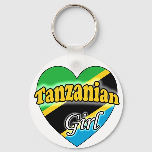 Tanzania Girl Sleutelhanger (Voorkant)