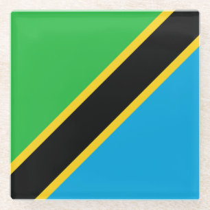Tanzania Glazen Onderzetter