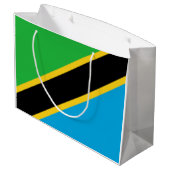 Tanzania Groot Cadeauzakje (Achterkant Gekanteld)
