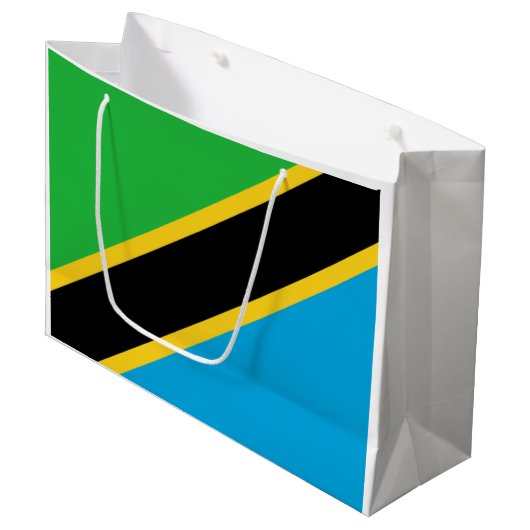 Tanzania Groot Cadeauzakje (Voorkant Gekanteld)