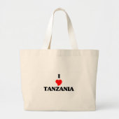 TANZANIA GROTE TOTE BAG (Voorkant)