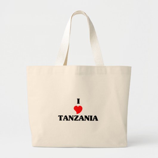 TANZANIA GROTE TOTE BAG (Voorkant)