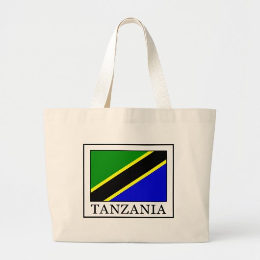 Tanzania Grote Tote Bag (Voorkant)