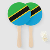 Tanzania Handwaaier (Voorkant en achterkant)