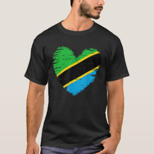 Tanzania Hart Outfit Tanzania Hart Vlag I love T T-shirt