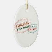 Tanzania is er geweest dat keramisch ornament (Rechts)