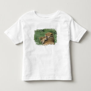 Tanzania, krater van Ngorongoro. Leeuwenmoeder Kinder Shirts