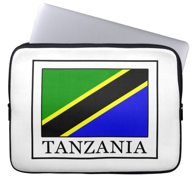 Tanzania Laptop Sleeve (Voorkant)