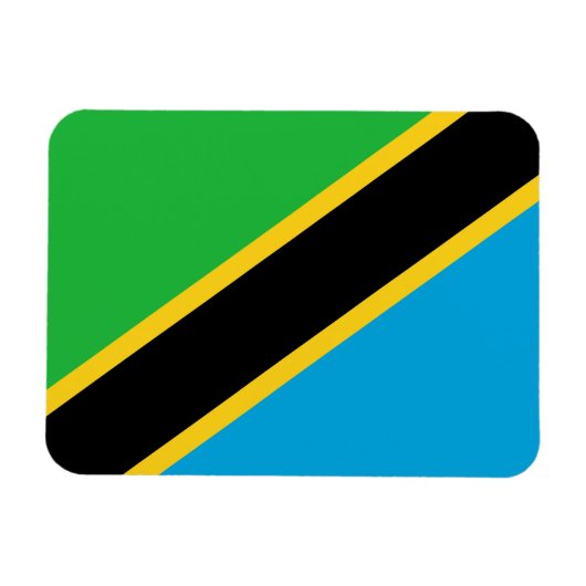 Tanzania Magneet (Horizontaal)