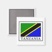 Tanzania Magneet (Voorkant / Achterkant)
