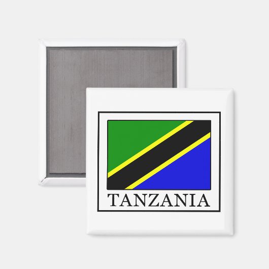 Tanzania Magneet (Voorkant / Achterkant)