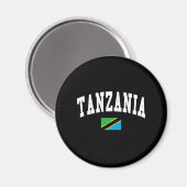 TANZANIA MAGNEET (Voorkant / Achterkant)