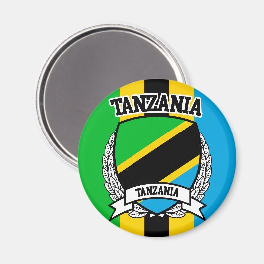 Tanzania Magneet (Voorkant / Achterkant)