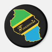 Tanzania Magneet (Voorkant)