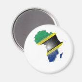 Tanzania Magneet (Voorkant / Achterkant)