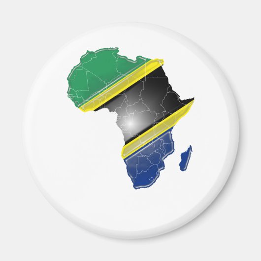 Tanzania Magneet (Voorkant)