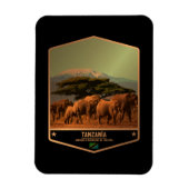 Tanzania Magneet (Verticaal)