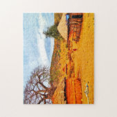 Tanzania Massai-dorp Legpuzzel (Verticaal)
