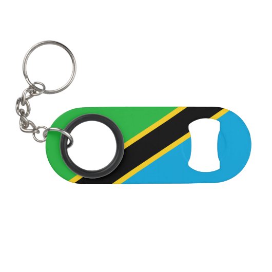 Tanzania Mini Flessenopener (Voorkant (Horizontaal))
