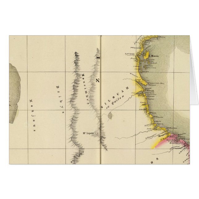 Tanzania, Mozambique 43 (Voorkant Horizontaal)