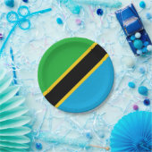Tanzania Papieren Bordje (Feest)