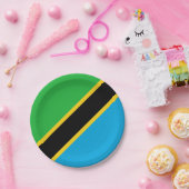 Tanzania Papieren Bordje (Feest)
