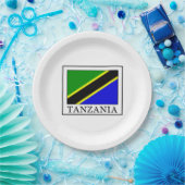 Tanzania Papieren Bordje (Feest)