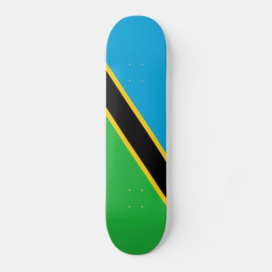 Tanzania Persoonlijk Skateboard (Voorkant)