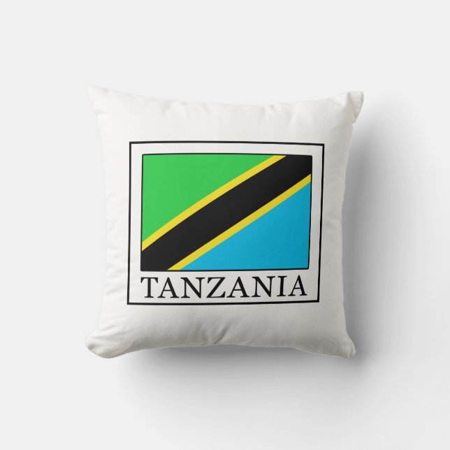 Tanzania pillow kussen (Voorkant)