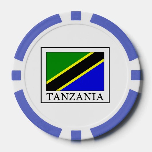 Tanzania Poker Chips (Voorkant)
