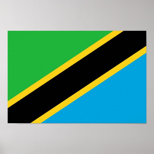 Tanzania Poster (Voorkant)