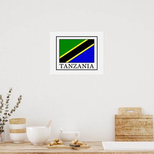 Tanzania Poster (Keuken)