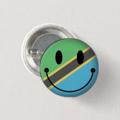 Tanzania Ronde Button 3,2 Cm (Voorkant /achterkant)