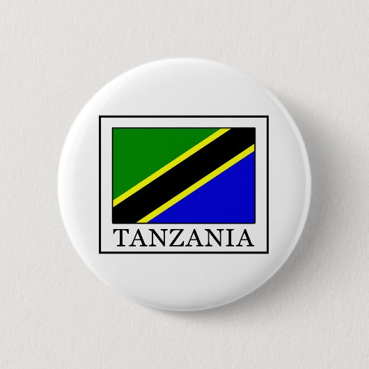 Tanzania Ronde Button 5,7 Cm (Voorkant)