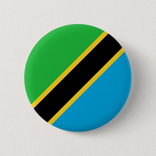 Tanzania Ronde Button 5,7 Cm (Voorkant)