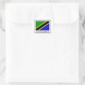Tanzania Ronde Sticker (Tas)