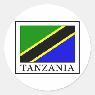 Tanzania Ronde Sticker