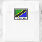 Tanzania Ronde Sticker (Tas)