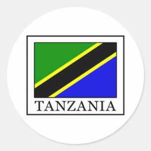 Tanzania Ronde Sticker