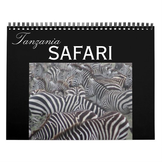 Tanzania safari 2026 kalender (Hoes)